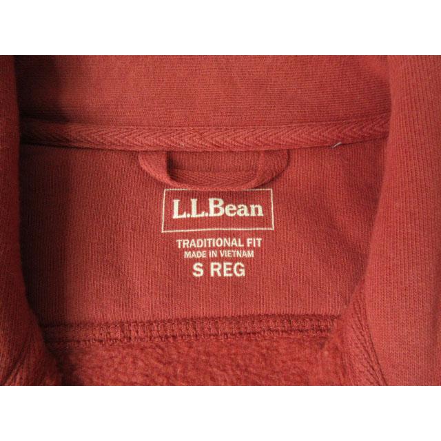 エルエルビーン L.L.BEAN ジャケット ジップアップ スウェット S 茶 