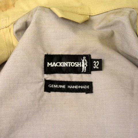 マッキントッシュ MACKINTOSH コート ゴム引き ラバークロス