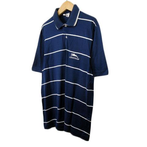 ✨希少XXL(7サイズ)✨美品 ポロシャツ PGロゴ 刺繍 襟ライン ネイビー ✨希少XXL(7サイズ)✨美品 ポロシャツ PGロゴ 刺繍 襟ライン