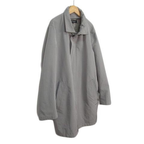アレグリ allegri コート ステンカラー フード 48 グレー メンズ