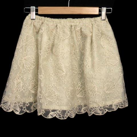 キャンディストリッパー Candy Stripper スカート スカラップ シェル  