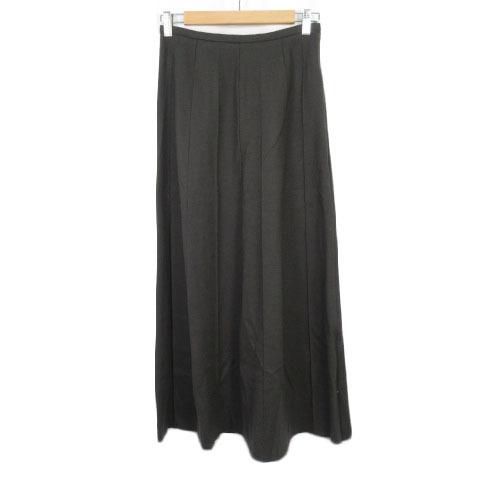ギャバジンケーティー Gabardine K.T スカート フレア ロング ウール 9 
