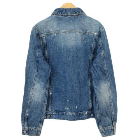 Tee Dee - ティーディー Tee Dee  ジャケット デニム Gジャン クラシュ加工 M ティーディー Tee Dee ジャケット デニム Gジャン クラシュ加工