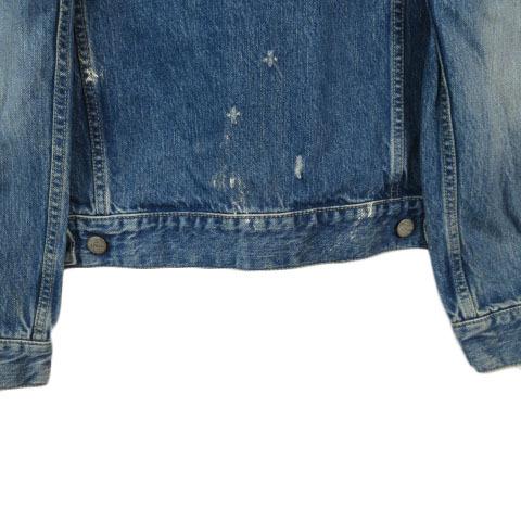 Tee Dee - ティーディー Tee Dee  ジャケット デニム Gジャン クラシュ加工 M ティーディー Tee Dee ジャケット デニム Gジャン クラシュ加工