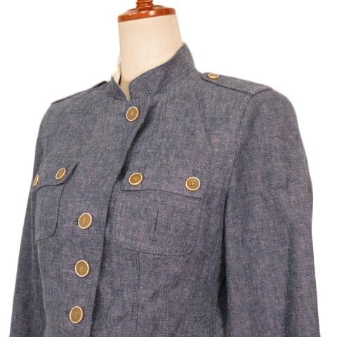 バナナリパブリック リネンジャケット サファリジャケット フィールド