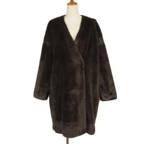 カネボウシルク Kanebo Silk ヴィンテージ コート ラビットファー 絹