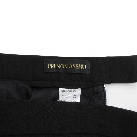 プレノンアッシュ PRENON ASSHU パンツ ワイド テーパード ハイ