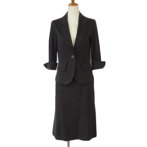 中古 プロポーション ボディドレッシング Proportion Body Dressing スーツ ジャケット テーラード 七分袖 スカート 4 黒 レディース ベクトル 古着 176 ブランド古着販売のベクトル 通販 Yahoo ショッピング