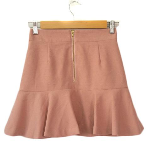 セシルマクビー CECIL McBEE スカート ミニ フレア S ピンク  