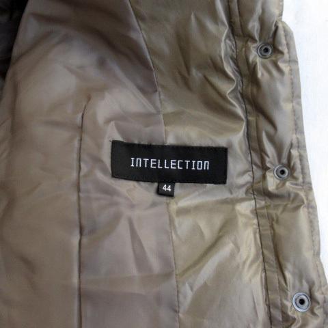インテレクション INTELLECTION ジャケット ダウン スタンドカラー M 