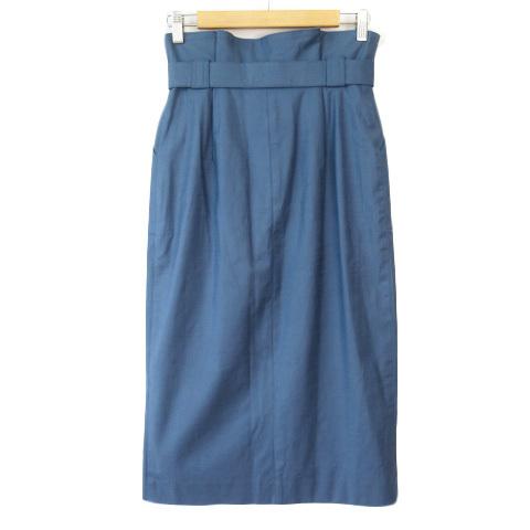 未使用品 バビロン BABYLONE ベルト付ハイウエストタイトスカート 38  