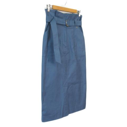 未使用品 バビロン BABYLONE ベルト付ハイウエストタイトスカート 38  