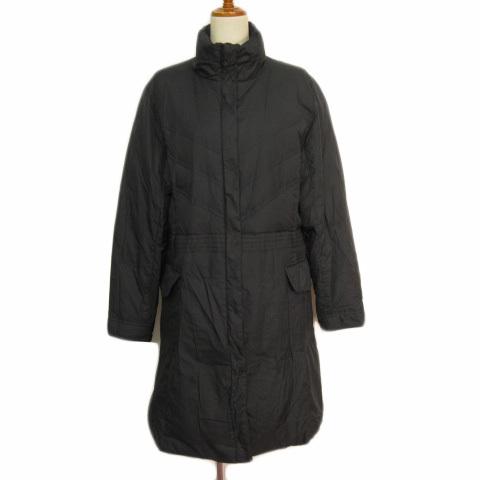 エディーバウアー EDDIE BAUER コート ダウン ジップアップ PL 黒