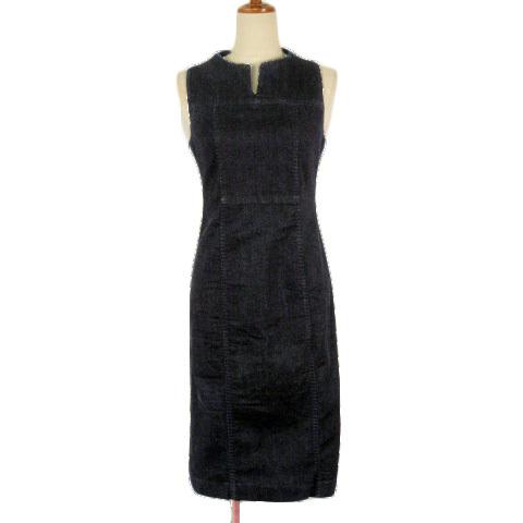 バナナリパブリック Banana Republic ワンピース タイト デニム キーネック ノースリーブ 0 紺 ネイビー レディース 176 ブランド古着販売のベクトル 通販 Yahoo ショッピング