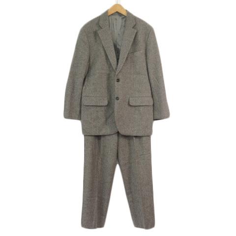 GEE GELLAN ジーゲラン スーツ ウール カシミヤ 46 85 グレー GEE GELLAN ジーゲラン スーツ ジャケット パンツ ウール カシミヤ 46
