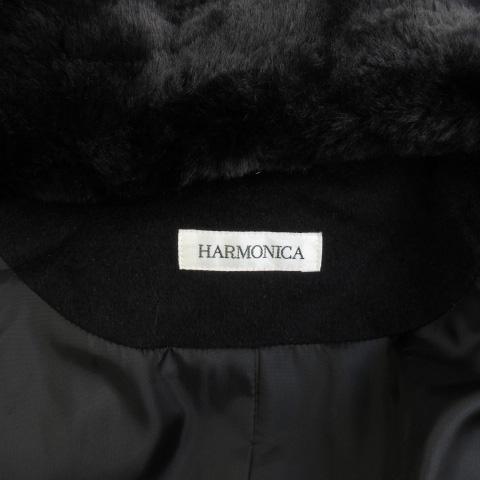 HARMONICA ハーモニカダウンコートブラック