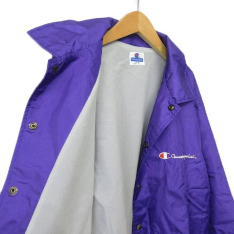 Champion（チャンピオン） ビンテージ 90s コーチジャケット M 紫 