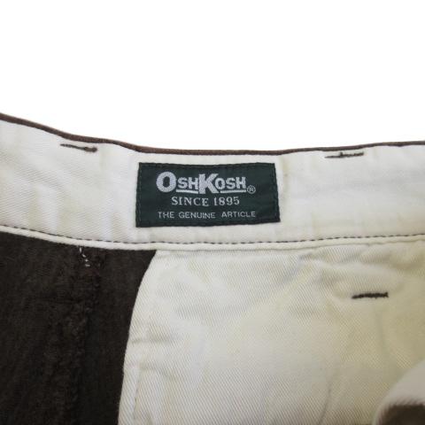 オシュコシュ OSHKOSH ヴィンテージ 太畝 パンツ コーデュロイ 茶