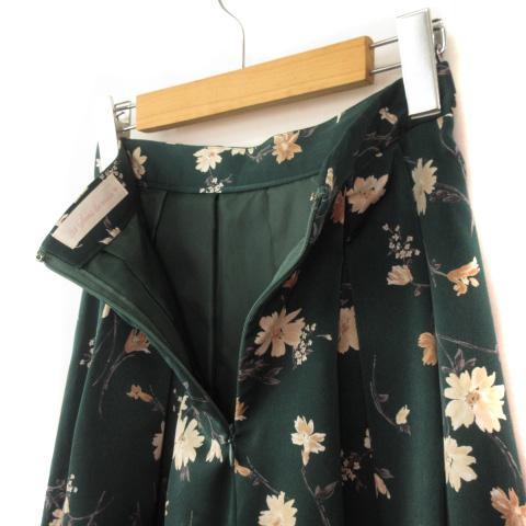 トランテアン ソン ドゥ モード 31 Sons de mode スカート フレア 花柄