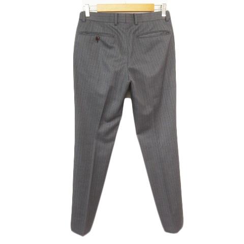 (断捨離) 定価10万円超 Alexander McQueen ストライプパンツ 断捨離) 定価10万円超 Alexander McQueen ストライプパンツ