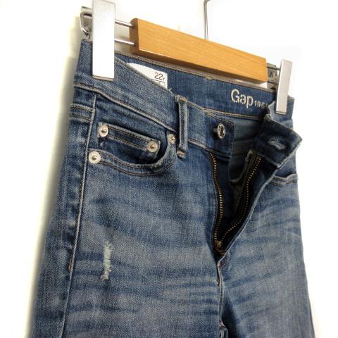 GAP（ギャップ） パンツ ジーンズ デニム スリム ストレート 22 青 