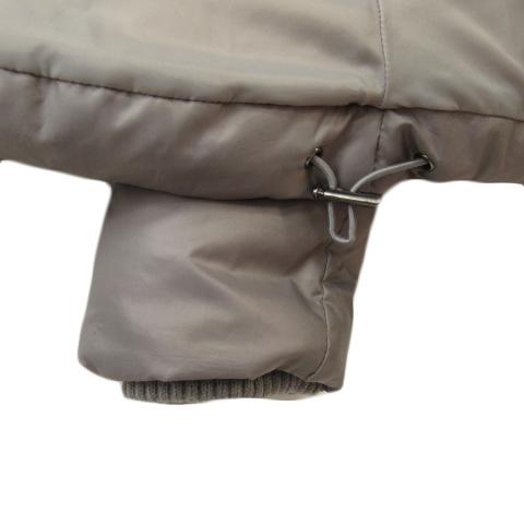 GAP（ギャップ） ダウンジャケット ギャザー ドローコード S グレー