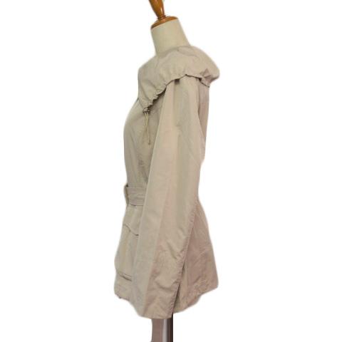 マサキマツシマ MASAKI MATSUSHIMA ジャケット ビッグカラー ベルト 9  