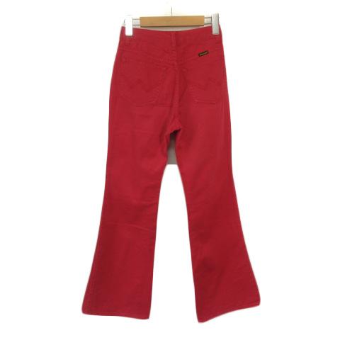 ラングラーWrangler ベルボトム(グリーン&ワインレッド) ラングラー WRANGLER Gals 90s ヴィンテージ ベルボトム ブーツカット