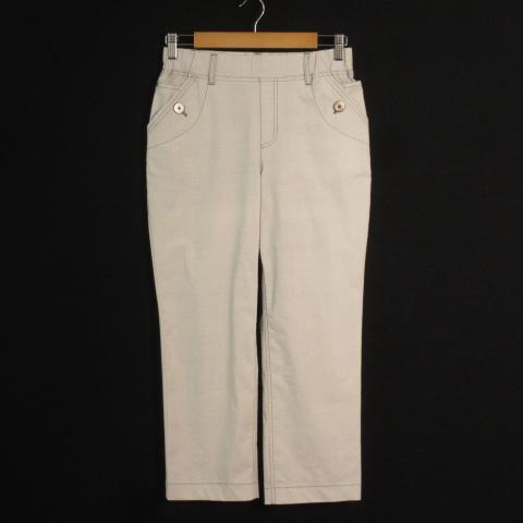 TOUT A FAIT トゥータフェ セラビ パンツ テーパード リネン混 40