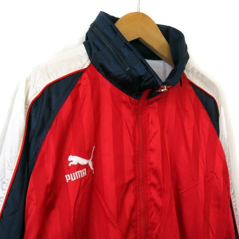 PUMA（プーマ） PUMA EXTRA Hit Union ジャケット ストライプ ナイロン