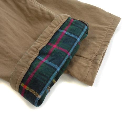 ランズエンド LANDS' END パンツ カーゴ ワーク コットン 82 茶 カーキ