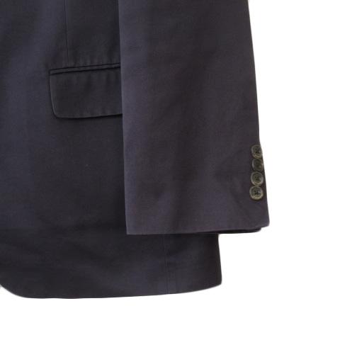 ランズエンド LANDS' END ジャケット テーラード コットン 40 紺 ランズエンド LANDS' END ジャケット テーラード コットン 40 紺