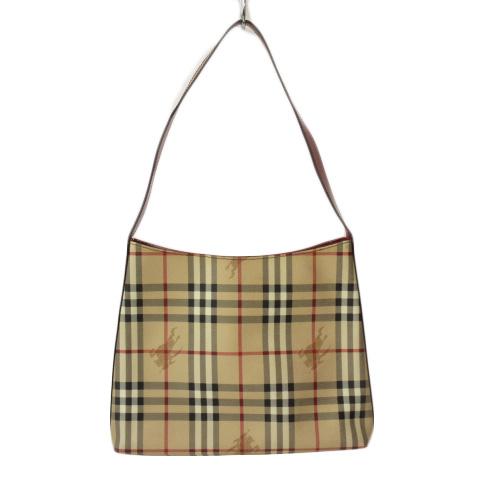 BURBERRY バーバリー バッグ ワンショルダー ノバチェック レザー  