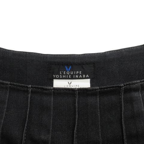 レキップヨシエイナバ L'EQUIPE YOSHIE INABA スカート フレア デニム