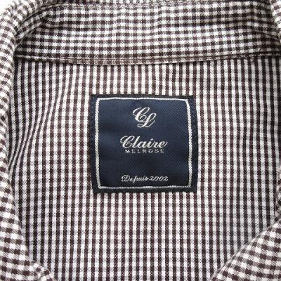 メルローズ クレール melrose CLAIRE コート ギンガムチェック 
