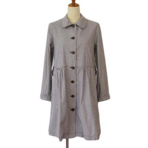 メルローズ クレール melrose CLAIRE コート ギンガムチェック 