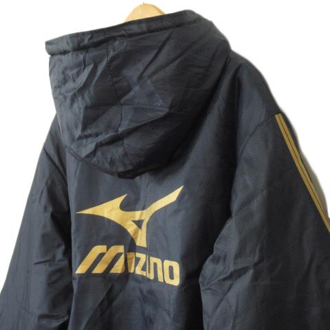 ミズノ MIZUNO ベンチコート 中綿 M 紺 ネイビー メンズ : ブランド