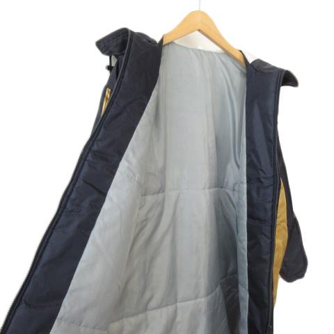 ミズノ MIZUNO ベンチコート 中綿 M 紺 ネイビー メンズ : ブランド