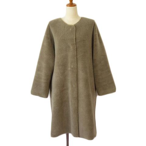 カプリシューレマージュ CAPRICIEUX LE'MAGE コート ノーカラー