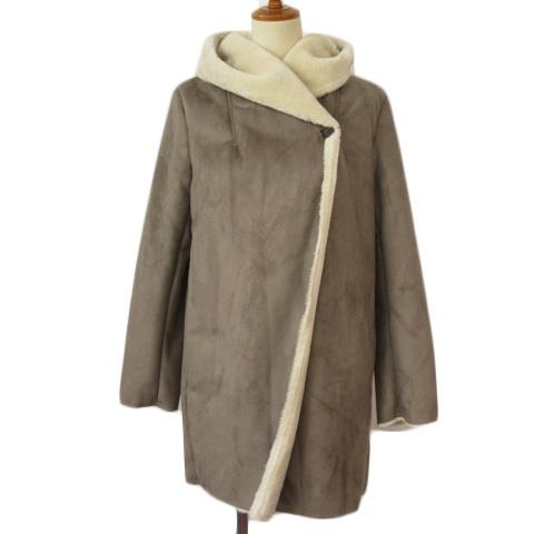 エムケー ミッシェルクラン MK MICHEL KLEIN コート フェイクムートン