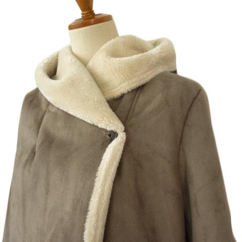 エムケー ミッシェルクラン MK MICHEL KLEIN コート フェイクムートン