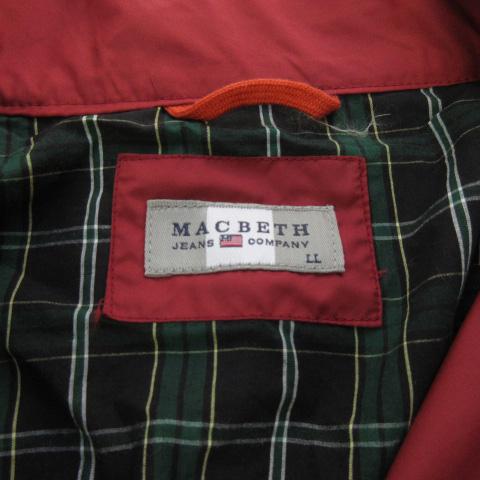 MACBETH JEANS COMPANY マクベスジーンズカンパニー ジャケット