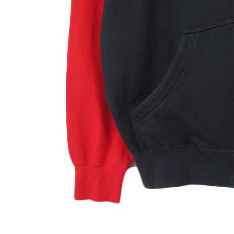 フィラ FILA ヴィンテージ 鐘紡 パーカー ジップアップ スウェット 赤