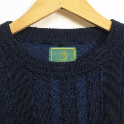 Masters マスターズ 90s ゴルフ セーター ニット ウール LL 紺