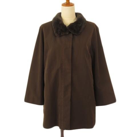 キャノンクリエーション CANNON CREATION コート 中綿 ステッチ ファー