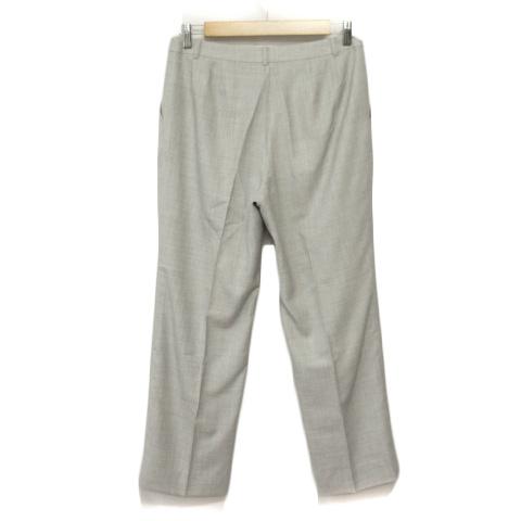 ダックス DAKS パンツ ストレート センタープレス ウール 42 グレー