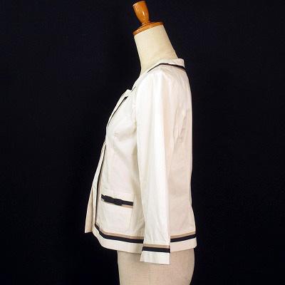 ギャラリービスコンティ GALLERY VISCONTI ジャケット ノーカラー