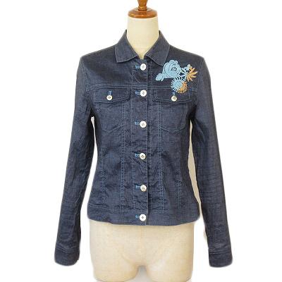 ギャバジンケーティー Gabardine K.T ジャケット レース 綿麻 