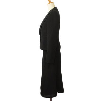 【美品】マリクレールmarie claire Forum 高級ブラックフォーマル 美品】マリクレールmarie claire Forum 高級ブラックフォーマル