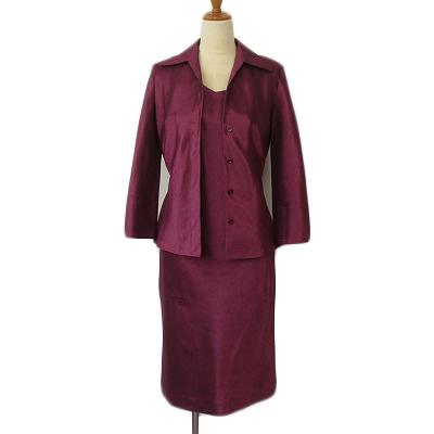 ロペ ROPE スーツ シャツジャケット ワンピース シャイニー M 7AR 